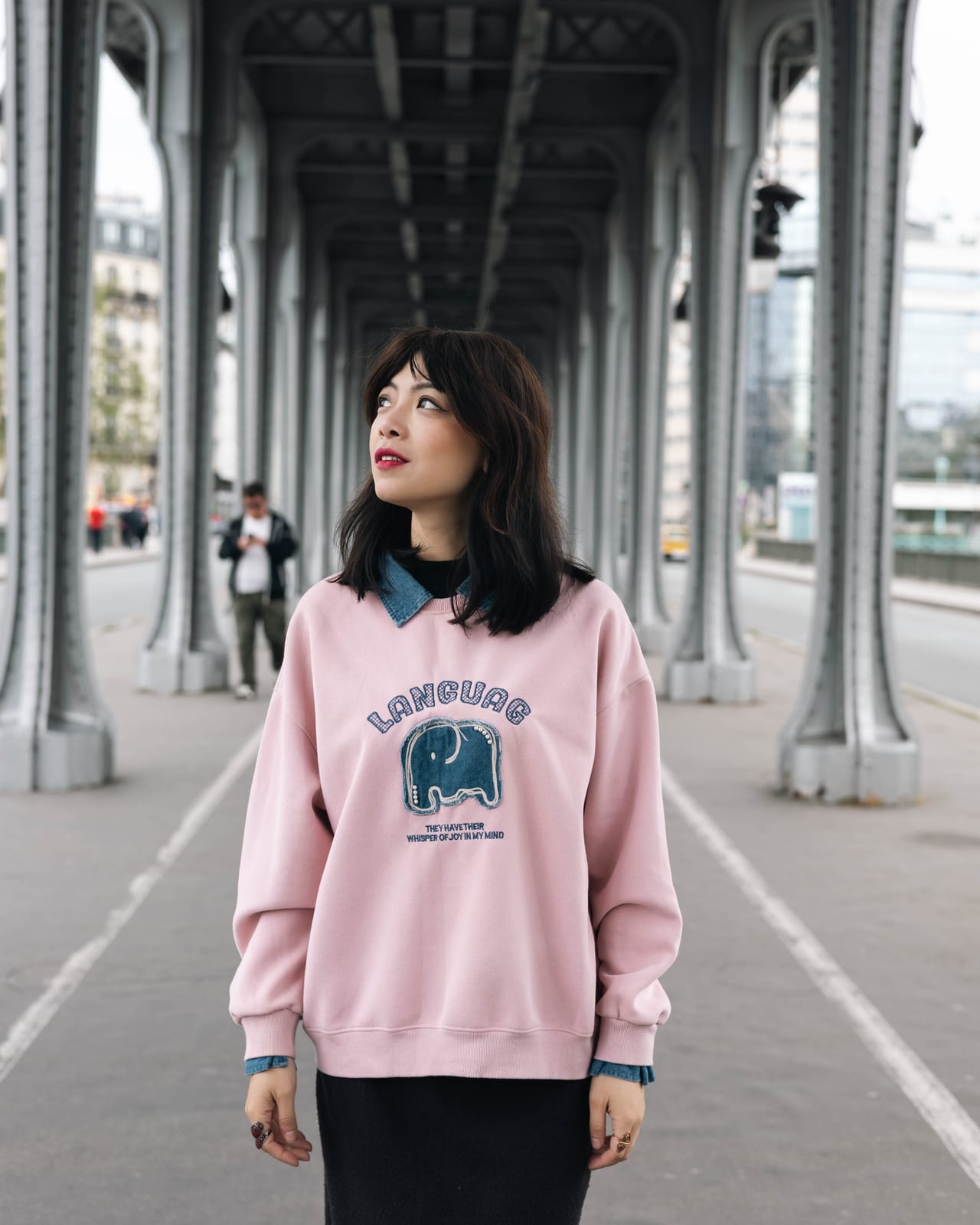 Yuan sous le pont de Bir-Hakeim